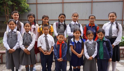 Het 'Hope' meisjesweeshuis in Nepal